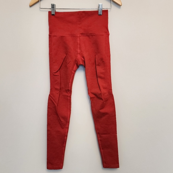 Lot of 3 Alphalete Halo Leggings - Turquoise, Red, Black - Small - Picture 5 of 10